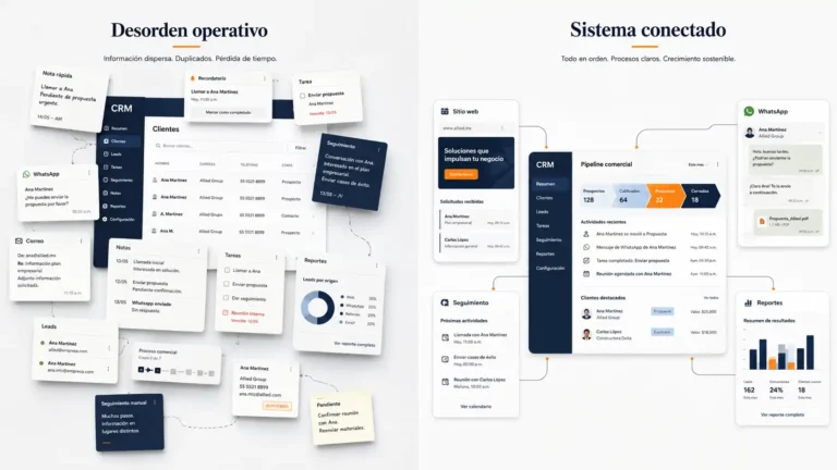 CRM para empresas: proceso comercial conectado y organizado